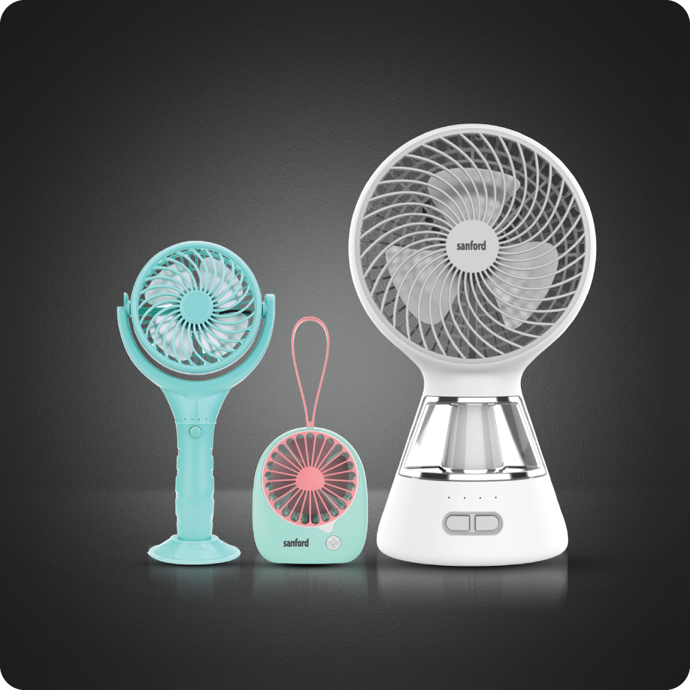 Rechargeable Table & Hand Fans