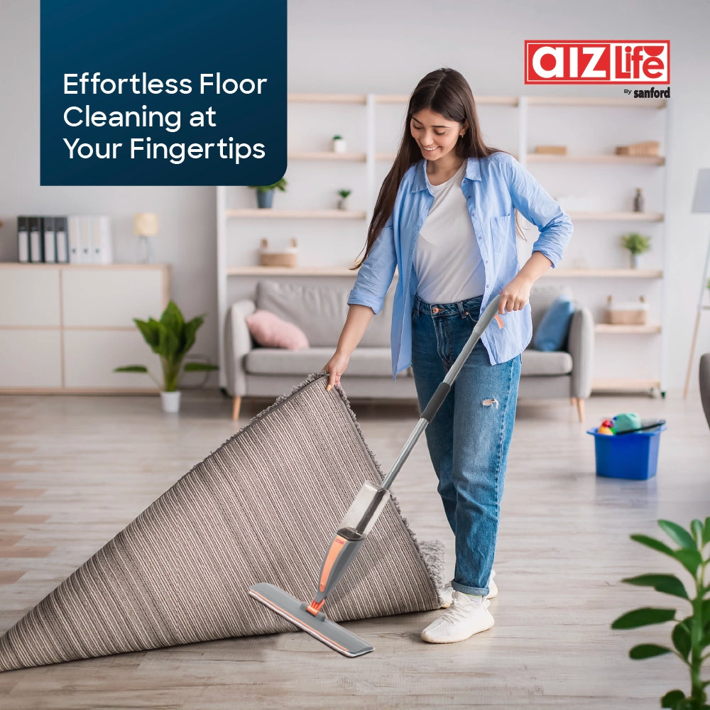 AizLife Spray Mop With 420ml Tank and Durable Iron Handle for Comfortable Floor Spraying – AL1502SP