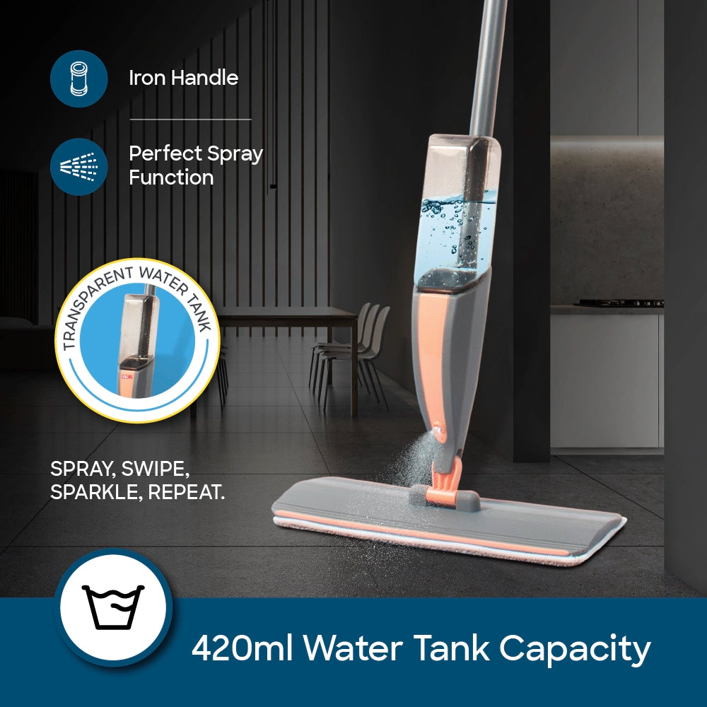 AizLife Square Spin & Spray Mop Combo