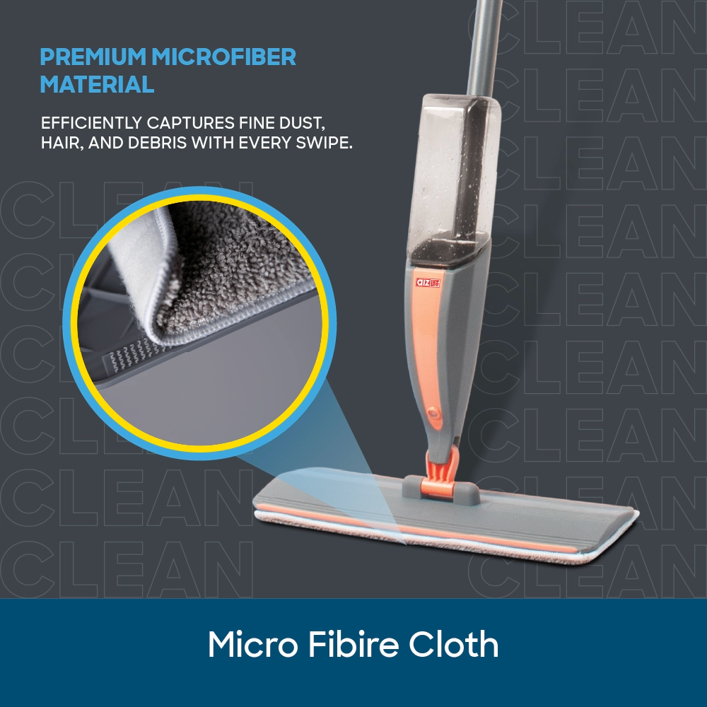 AizLife Square Spin & Spray Mop Combo