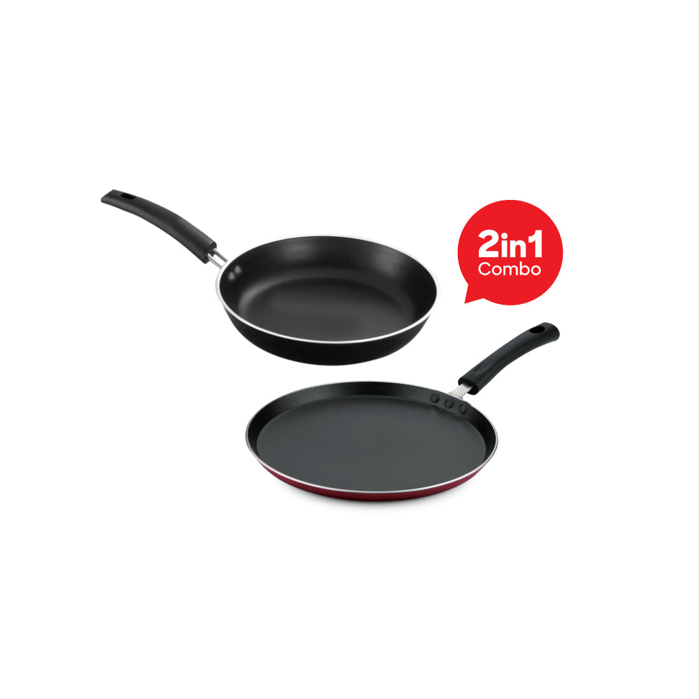 Sanford 2-in-1 Non-Stick Cookware Set with Fry Pan and Tawa | SF15002CWST - Sanford India