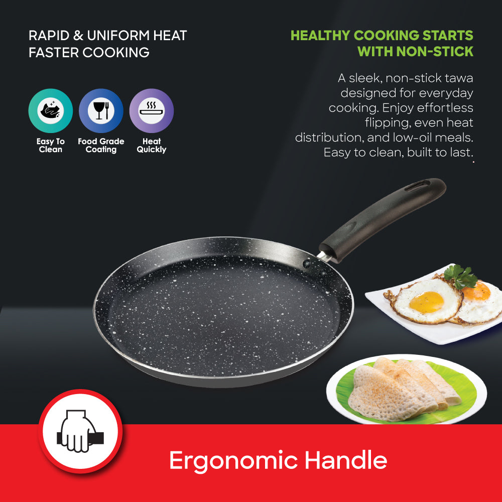 Sanford 25cm Marble Non-Stick Tawa with Heavy Base | SF15201FT - Sanford India