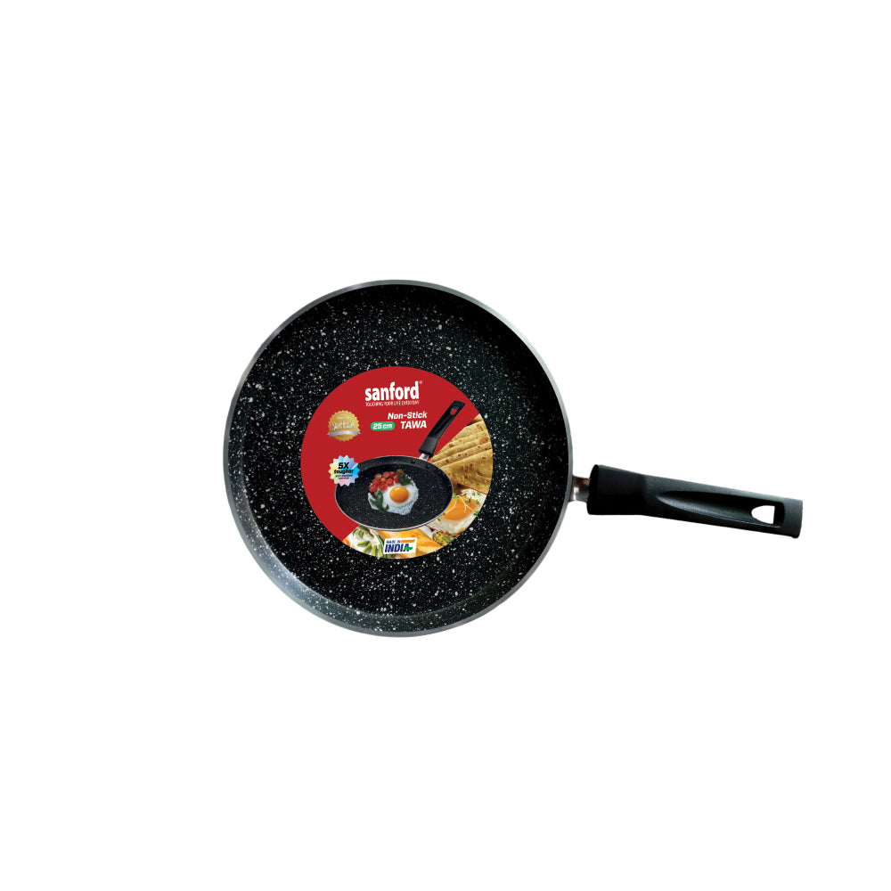Sanford 25cm Non-Stick Tawa with Induction Base for Daily Cooking – SF15204CT - Sanford India