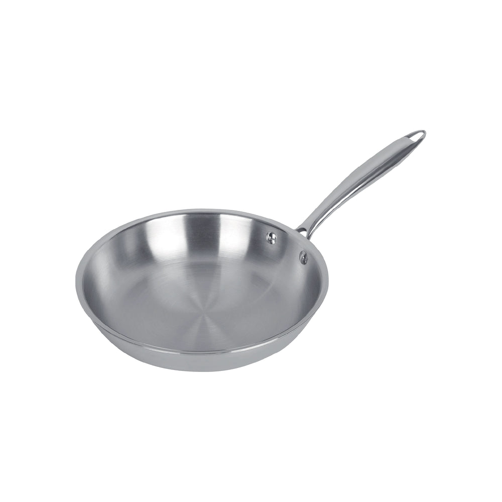 tri ply stainless steel best frying pan 26cm induction compatible 3 layer sanford 1