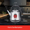 Sanford 4 Litre Electric Kettle with Stainless Steel Body and 2000W Power | SF1857EK - Sanford India