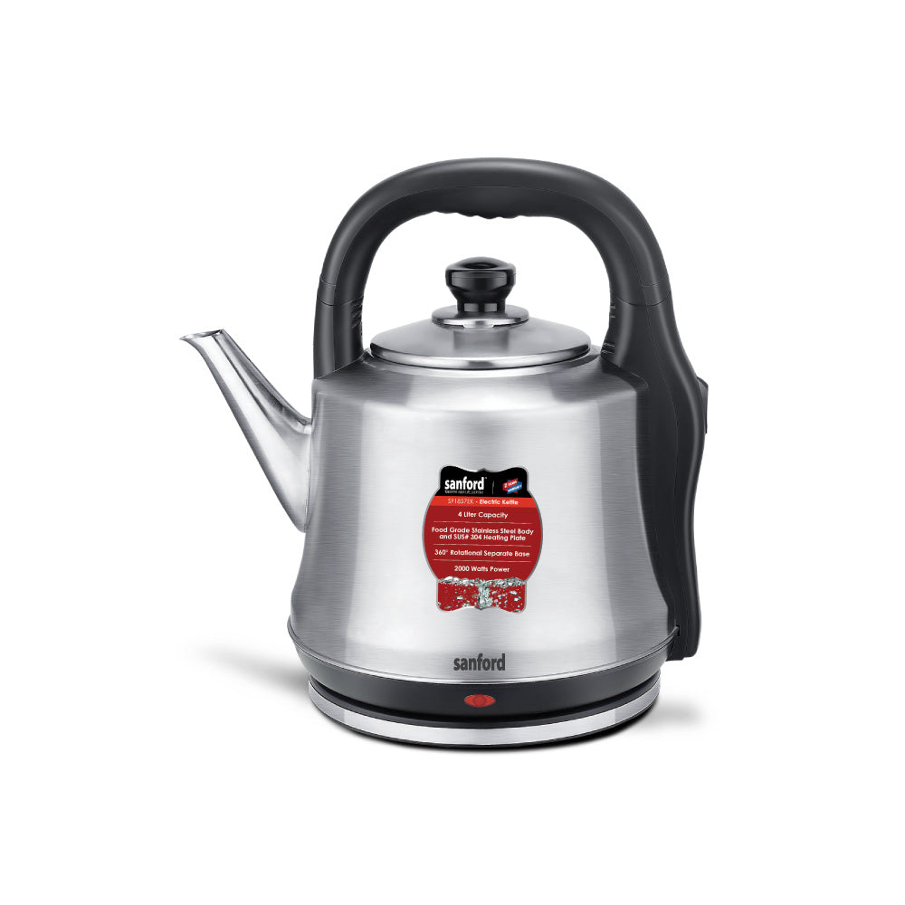 Sanford 4 Litre Electric Kettle with Stainless Steel Body and 2000W Power | SF1857EK - Sanford India