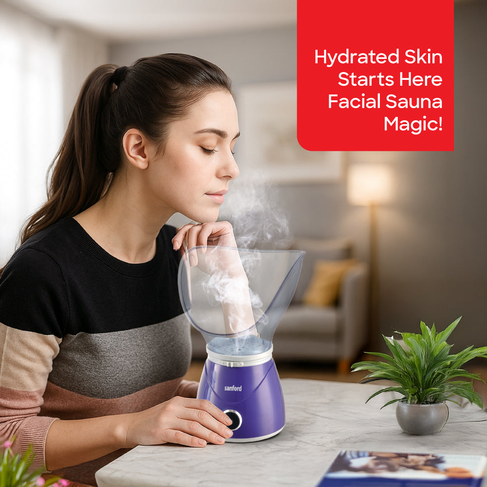 Sanford 2-in-1 Facial Steamer with Nasal Mask and Steam Control – SF1948FS - Sanford India