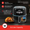 Sanford 5L Air Fryer with 360° Hot Air Circulation and Timer Function | SF2450AF - Sanford India