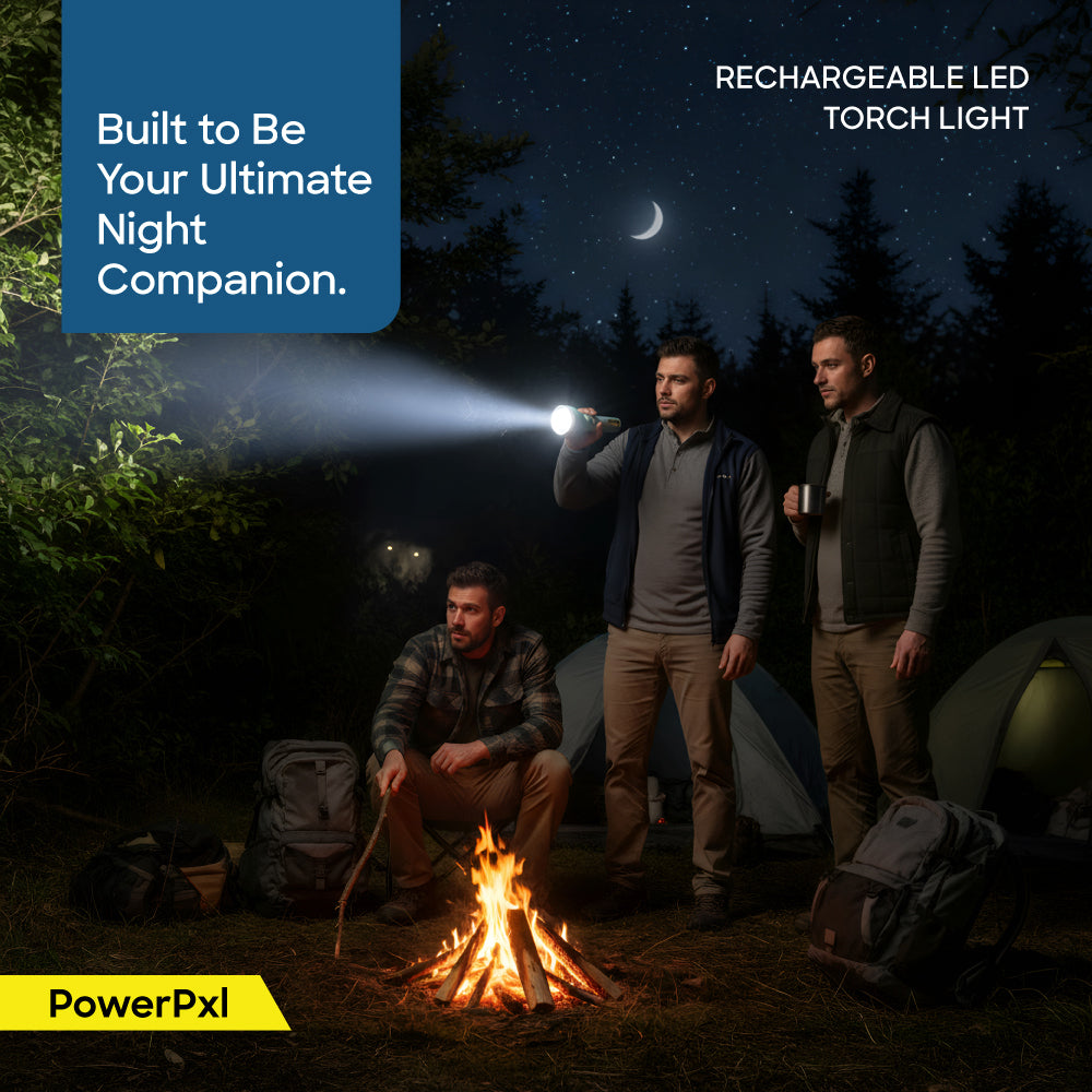 Sanford 3.7V Rechargeable LED Torch Light with COB LED (SF2716EL B)