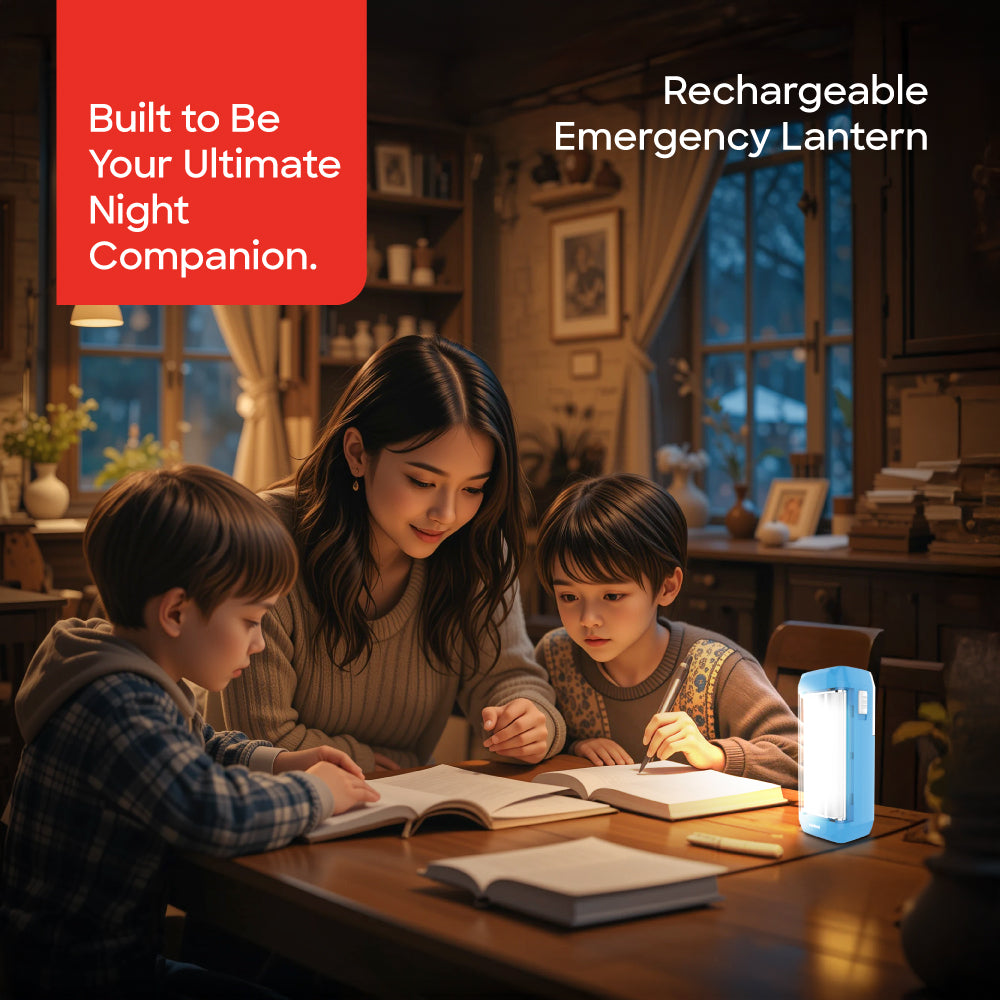 Sanford Rechargeable LED Emergency Lantern with 16 LEDs, Solar & USB Charging | SF2730EL