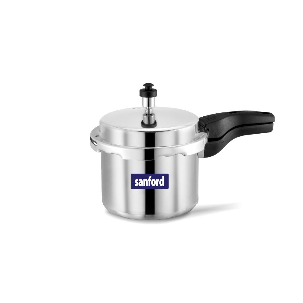 Sanford 3 Litre Aluminium Pressure Cooker with Induction Base | SF3252PC - Sanford India