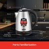 Sanford 1.8 Litre Electric Kettle with Stainless Steel Body and 1500W Power | SF3343EK - Sanford India