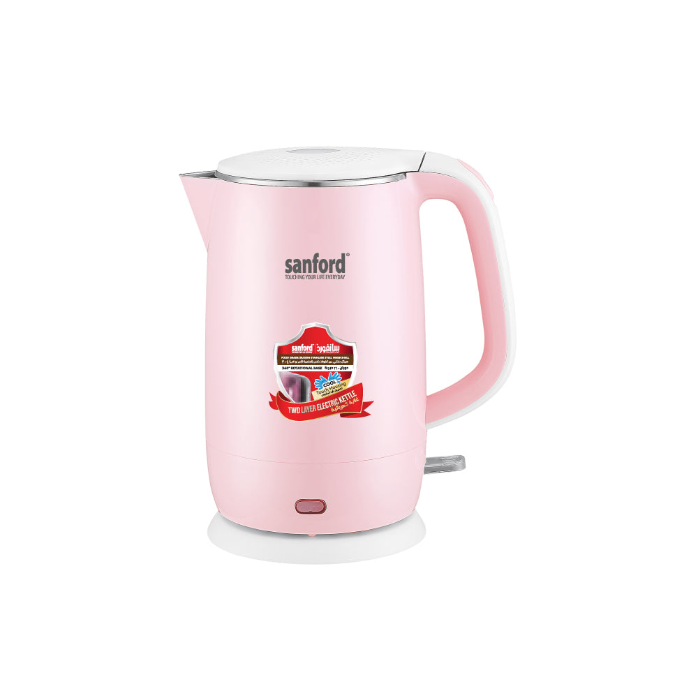Sanford 1.5L Electric Kettle with Double Layer Protection | SF3353EK - Sanford India