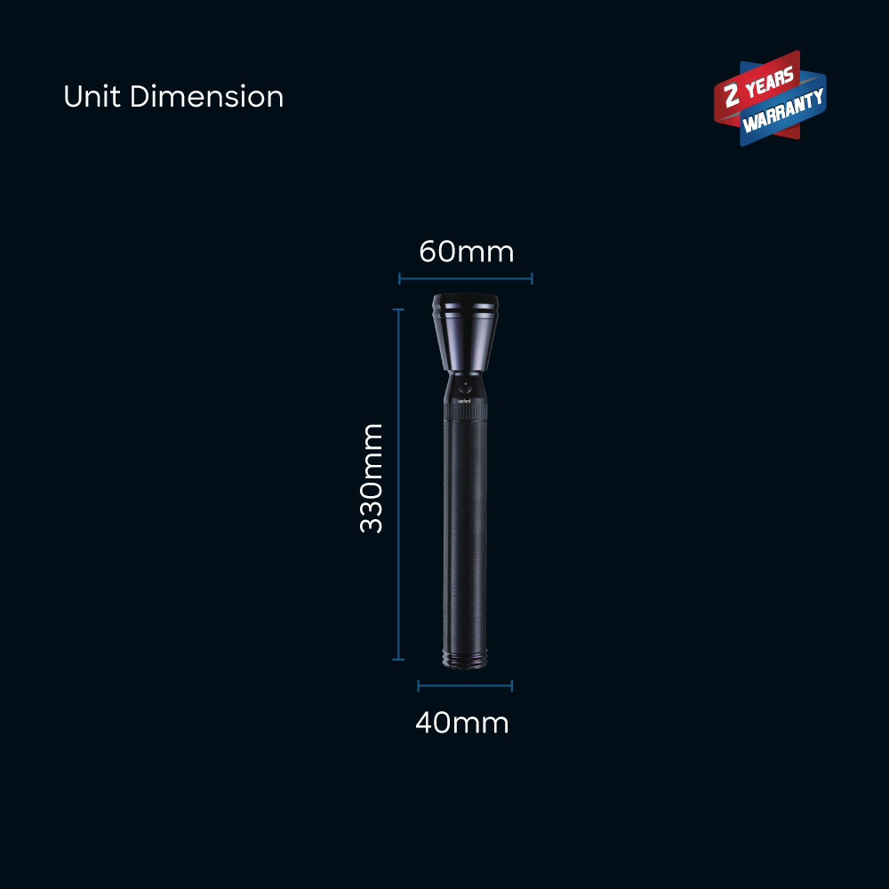 Sanford LED Torch Army Plus Series Rechargeable 2600 Meter Range (SF4124SL) - Sanford India