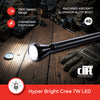 Sanford Army Plus Rechargeable LED Torch 3000 Metre Range (SF4127SL-4D-BH) - Sanford India
