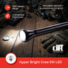 Sanford Army Plus Rechargeable Search Light with 2100 Meter Beam Range | SF4129SL - Sanford India