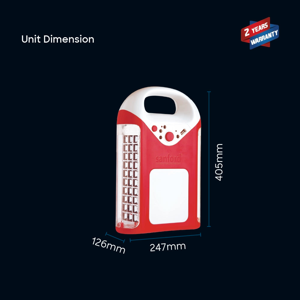 Shop Sanford 3-Bulb Solar LED Lantern Power Bank Online India