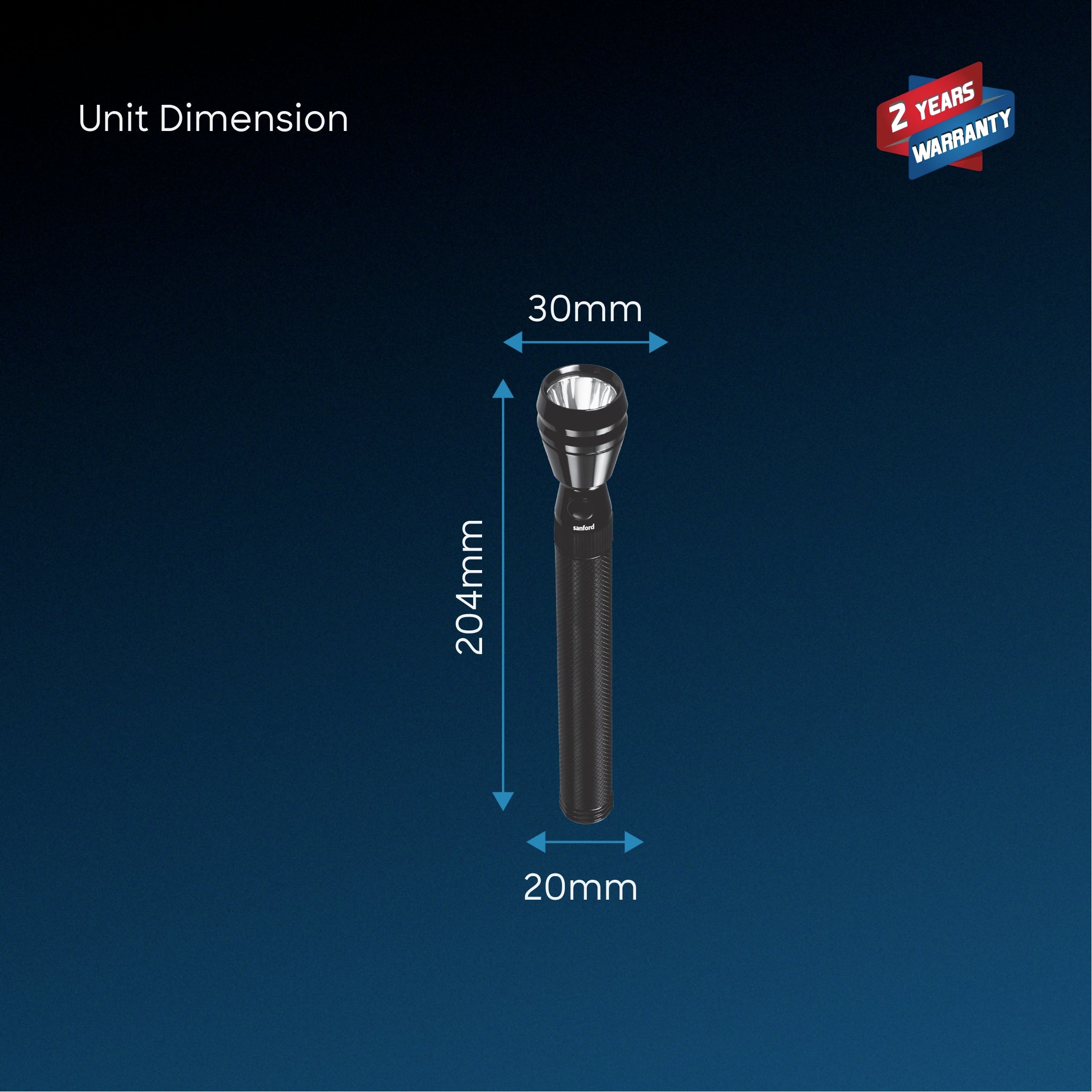 rechargeable LED search light 1000 meter range CREE LED sanford 6