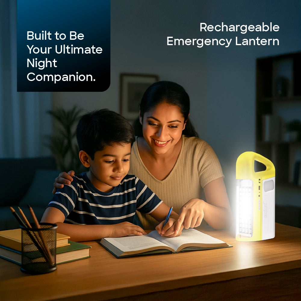 Sanford LED Emergency Lantern Rechargeable 80 LEDs Solar Portable With 60-Hour Backup – SF454EL