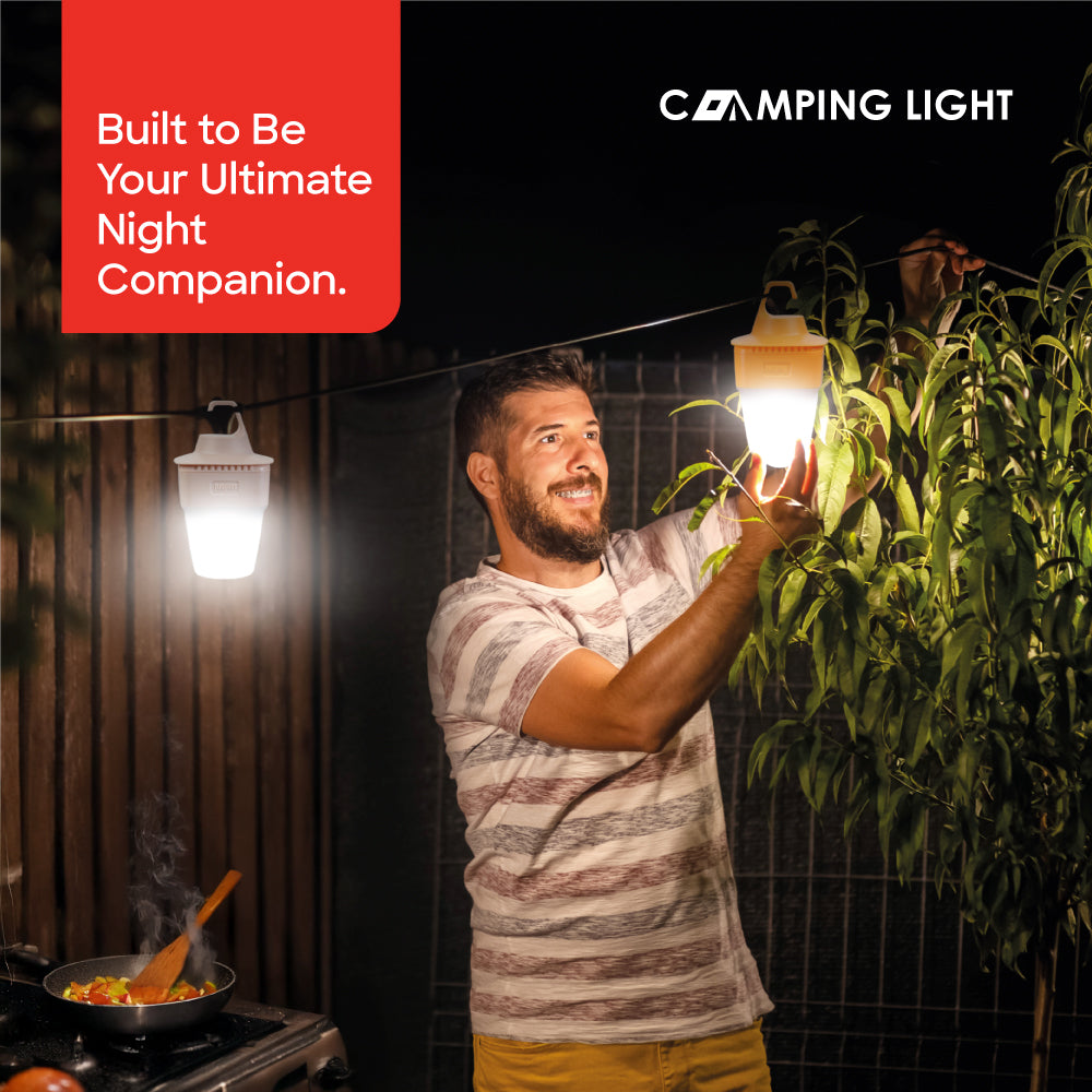 Sanford Rechargeable Mini Camping Light with 20 LEDs & 24-Hour Backup | SF458MCL