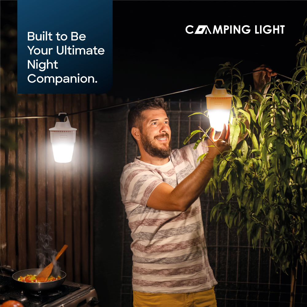 Sanford LED Camping Light Rechargeable 20 LEDs 24Hr Backup (SF458MCL)