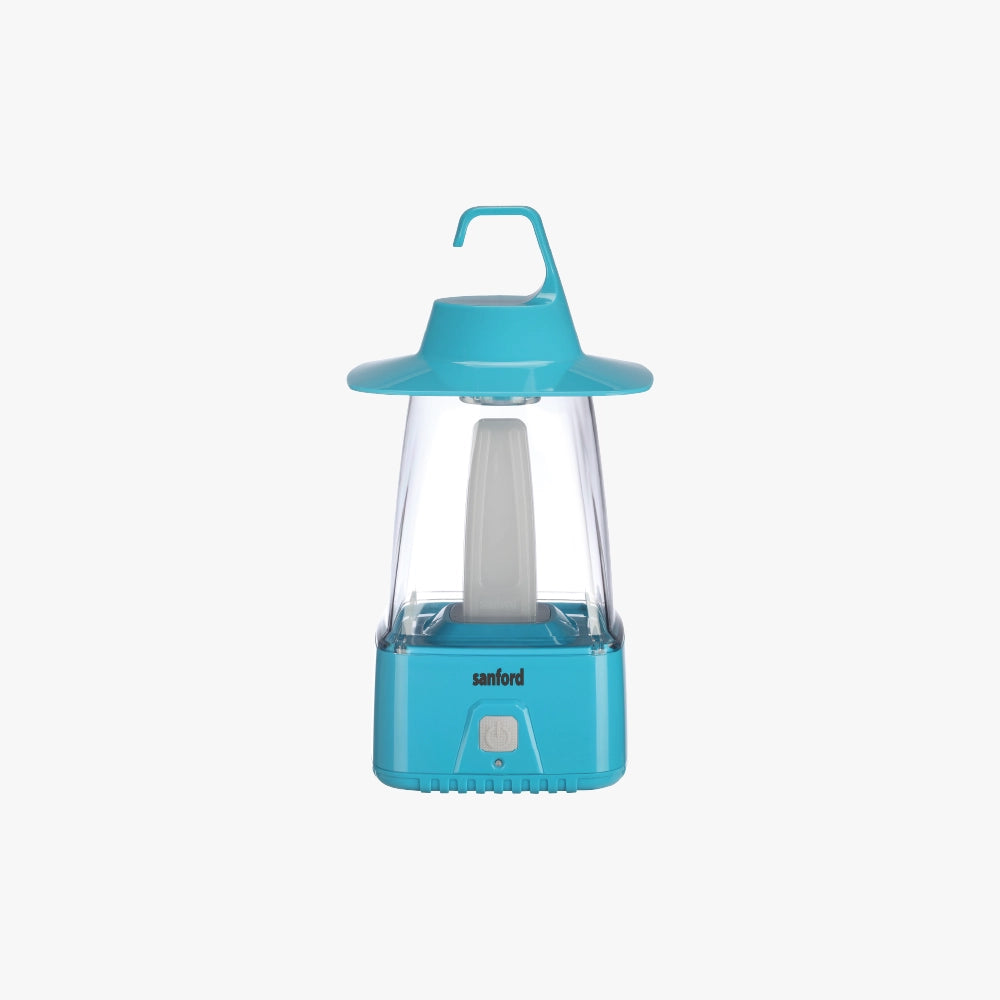 Sanford rechargeable LED emergency lantern with 40 SMD lights and 65-hour backup.