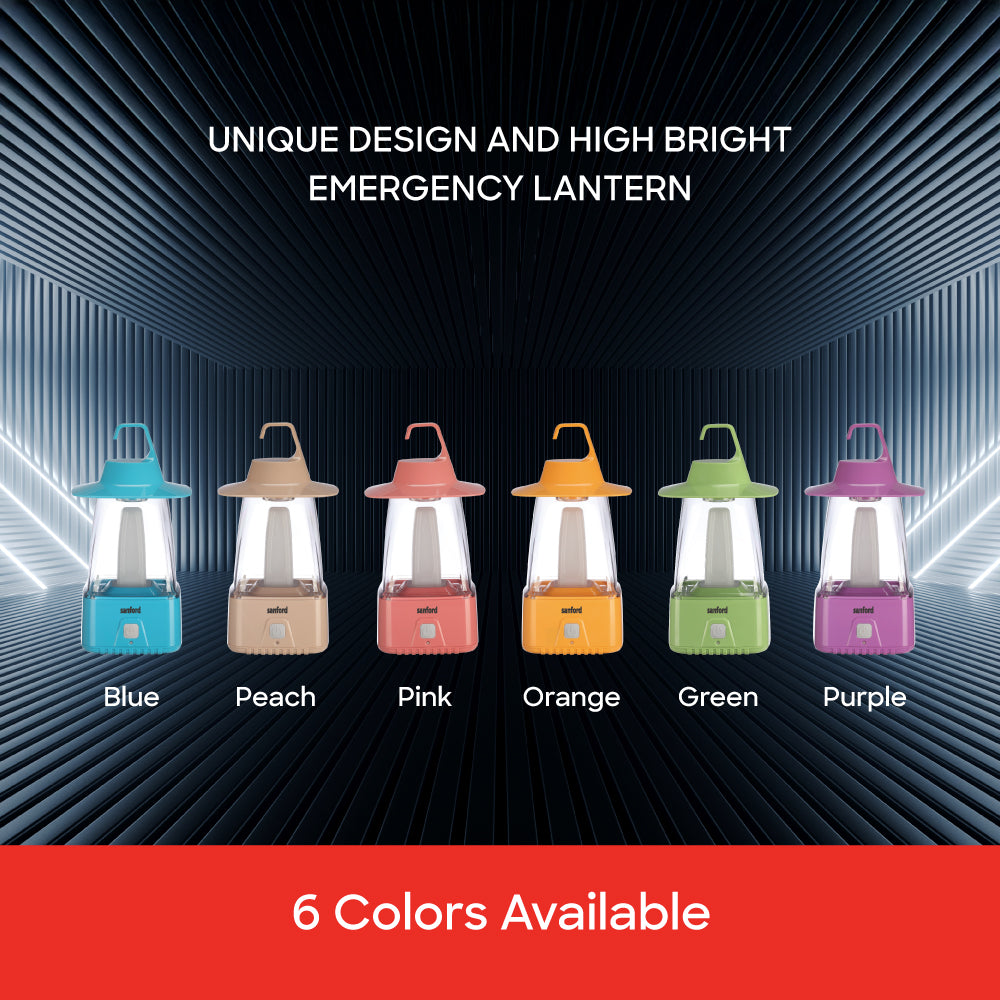Sanford Rechargeable LED Lantern with 40 SMD Lights and 65-Hour Backup | SF459EL - Sanford India