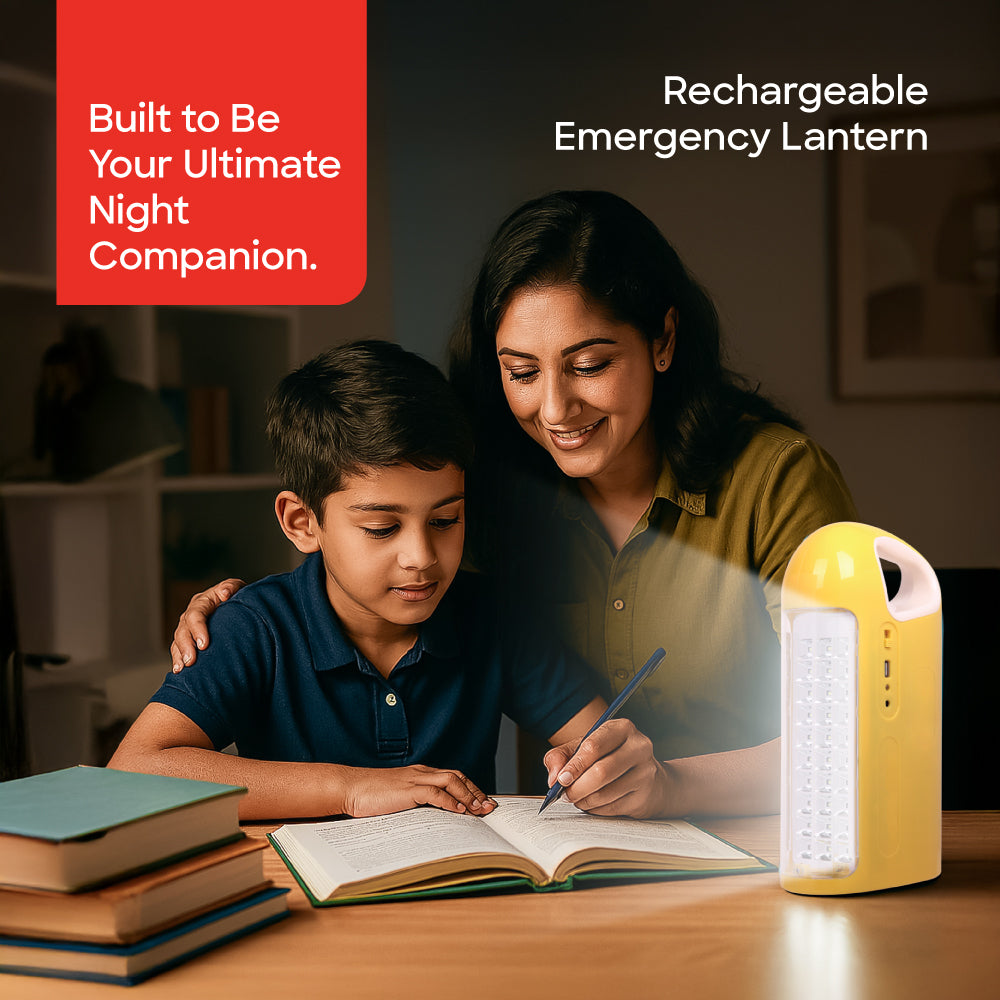 Sanford Rechargeable LED Lantern with Dual Mode Brightness and Portable Handle | SF465EL A