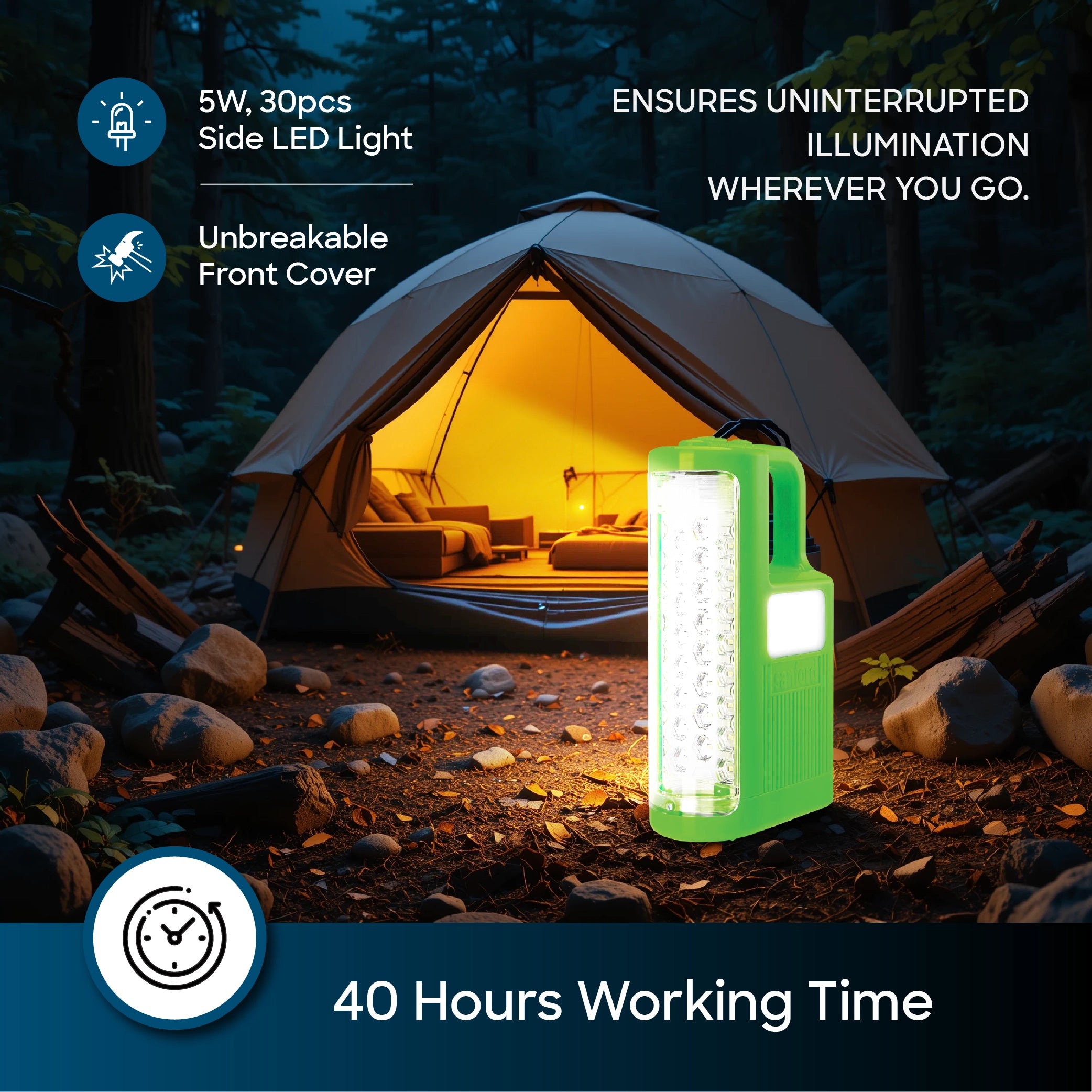rechargeable emergency lantern hybrid energy technology portable sanford 3
