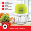 Sanford 350ml Rechargeable Food Chopper with USB Charging and Steel Blades | SF5585RFC - Sanford India