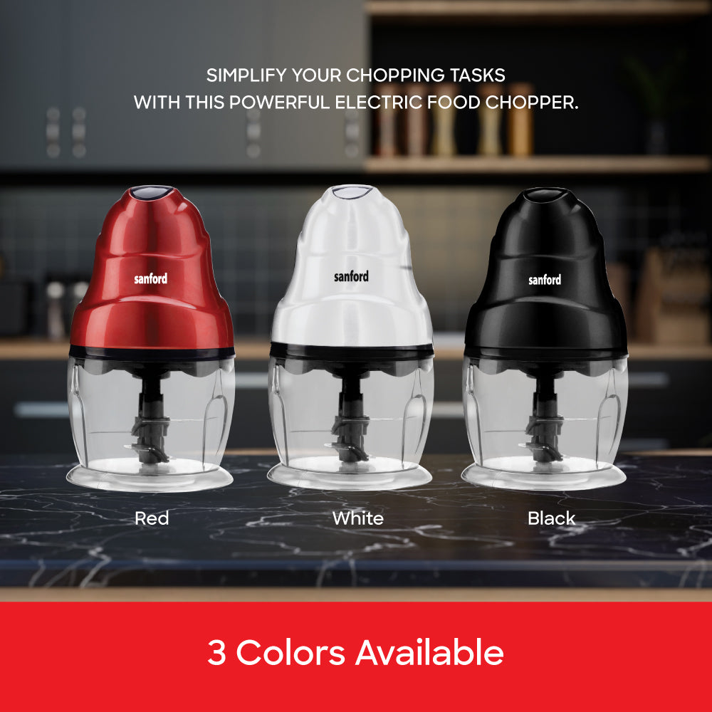 Sanford 250W Food Chopper with 750ml Bowl and 4 Blade System | SF5595FC - Sanford India