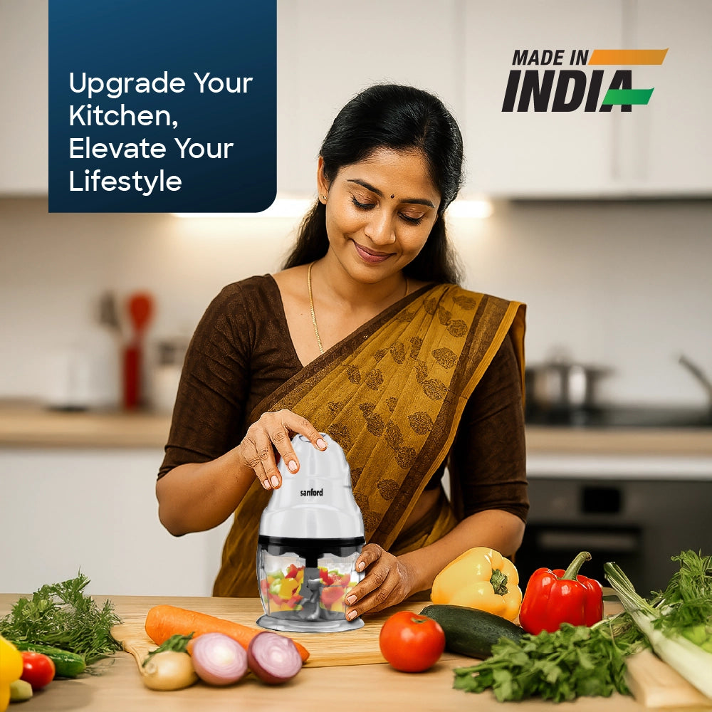 Sanford Food Chopper 750ml 250W With 4-Blade Stainless Steel System – SF5595FC