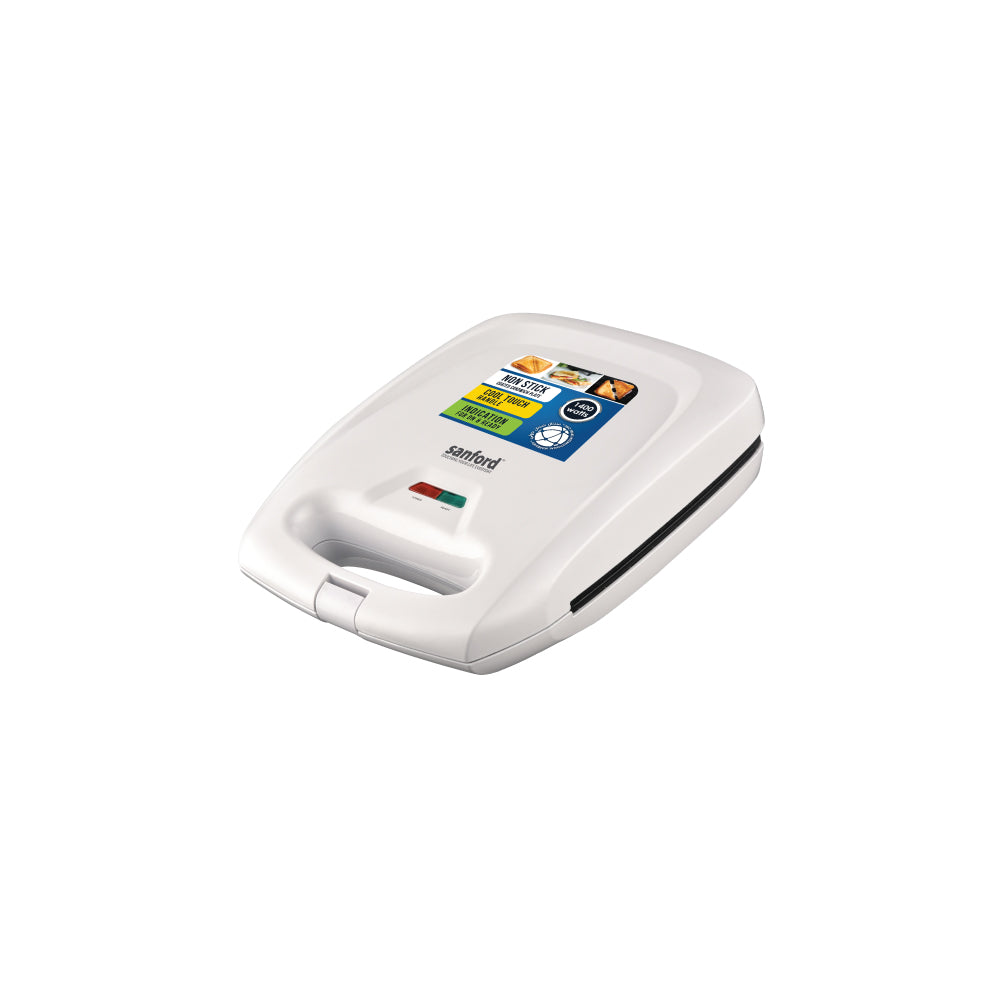Sanford 1400W Sandwich Maker with Non-Stick Plates and 4 Slice Capacity | SF5723ST - Sanford India