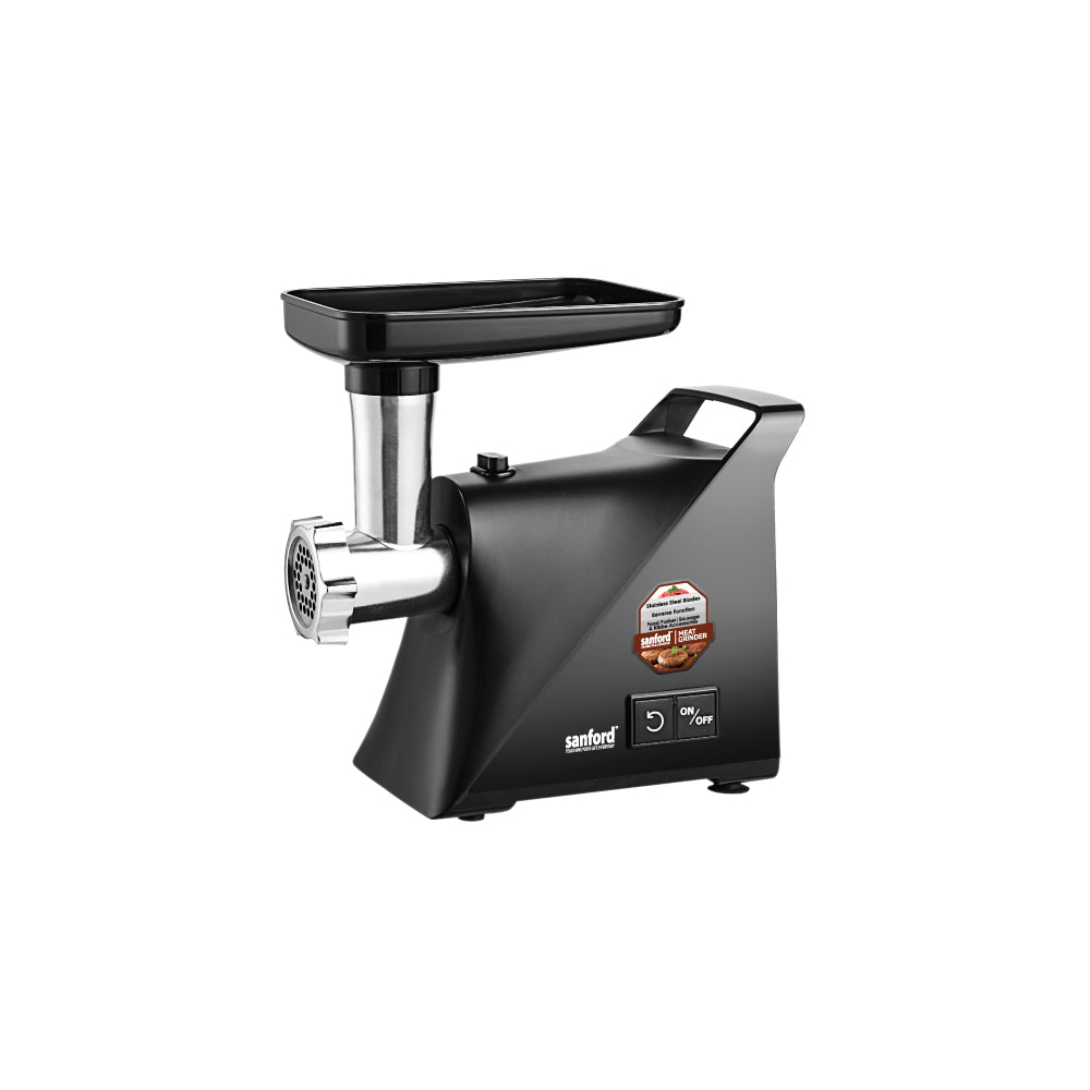 Sanford 2000W Meat Grinder with 3 Stainless Steel Blades and Attachments | SF5859MG - Sanford India