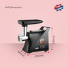 Sanford 2000W Meat Grinder with 3 Stainless Steel Blades and Attachments | SF5859MG - Sanford India