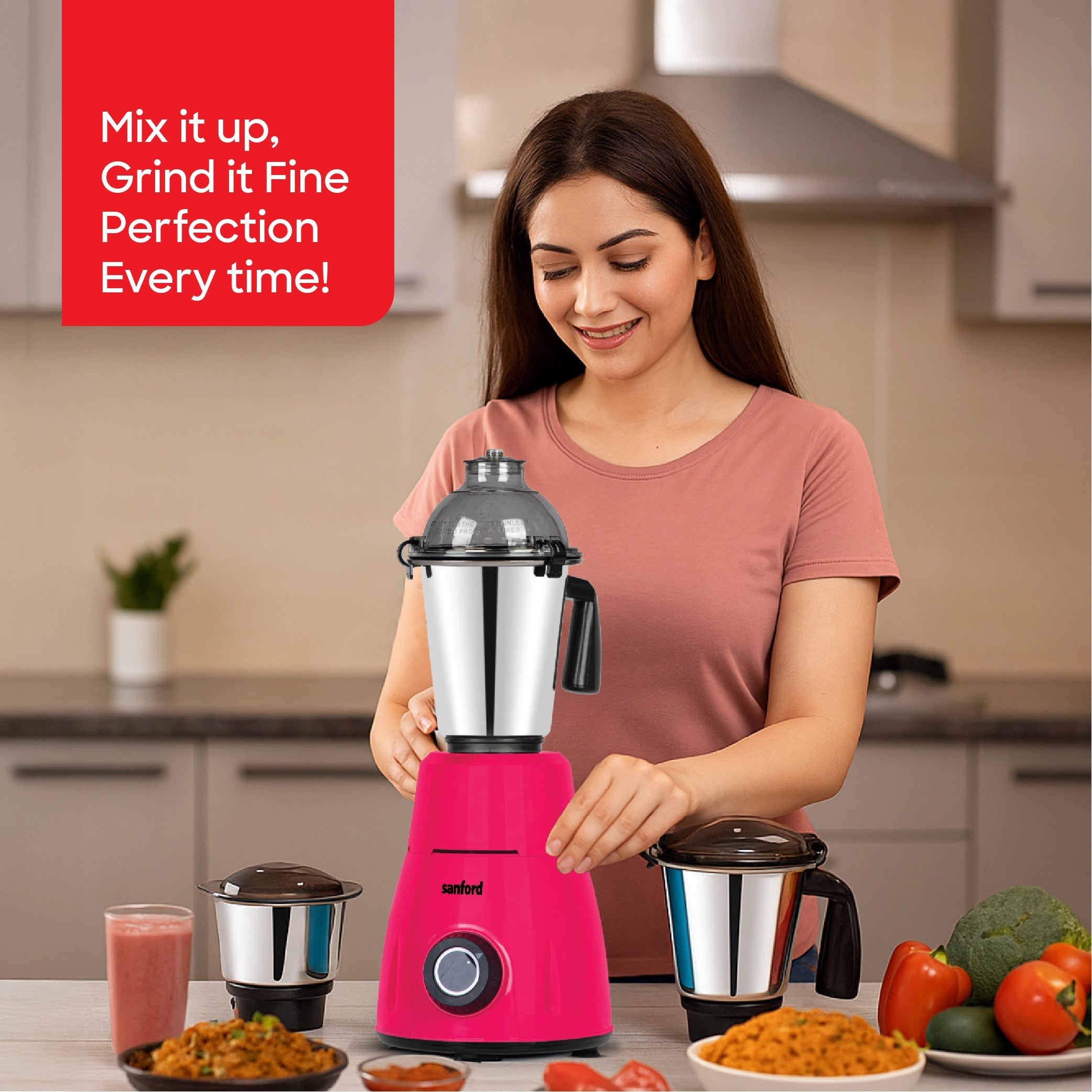 Sanford SF5901GM Mixer Grinder – everyday blending in the home kitchen