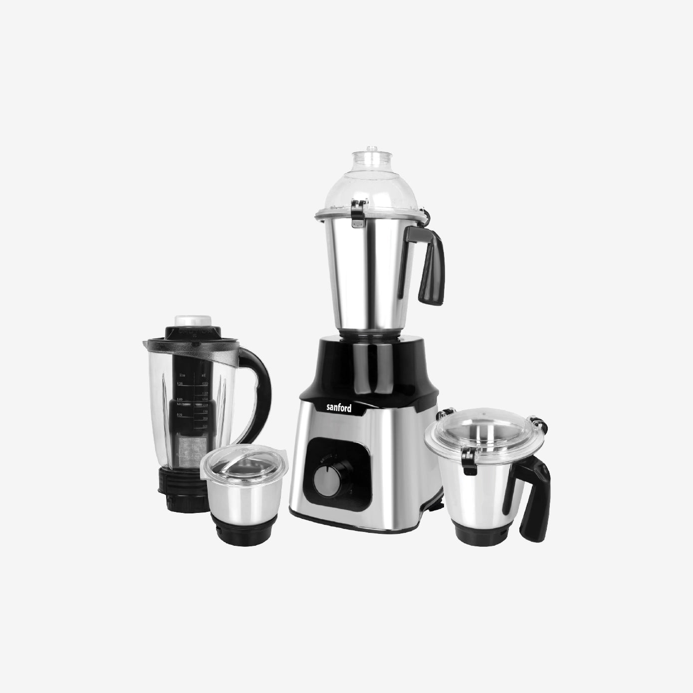 Sanford Mixer Grinder 1200W, 5-in-1 with Stainless Steel Jars | SF5913GM - Sanford India