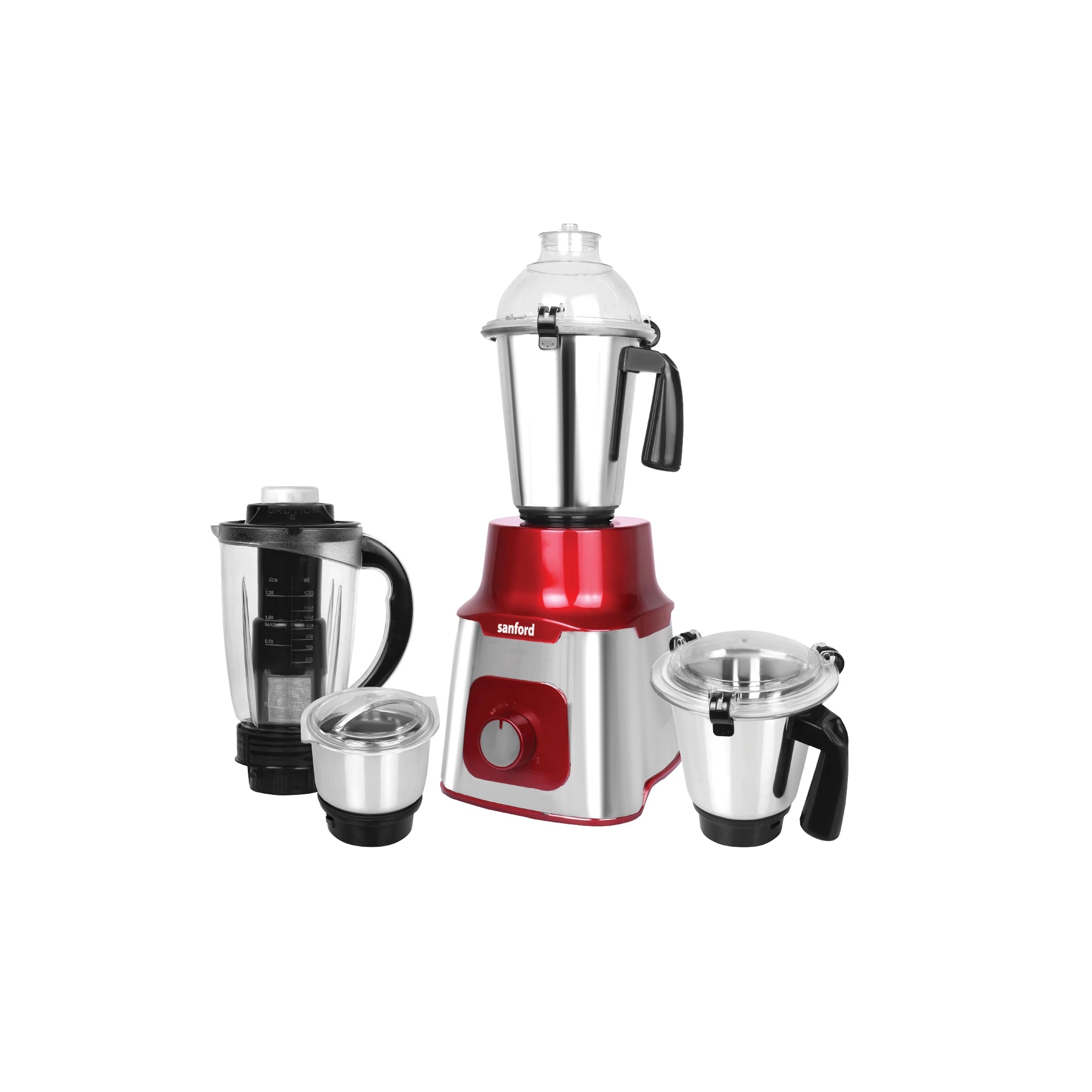1200W mixer grinder 5 in 1 stainless steel 3 speed control sanford 1