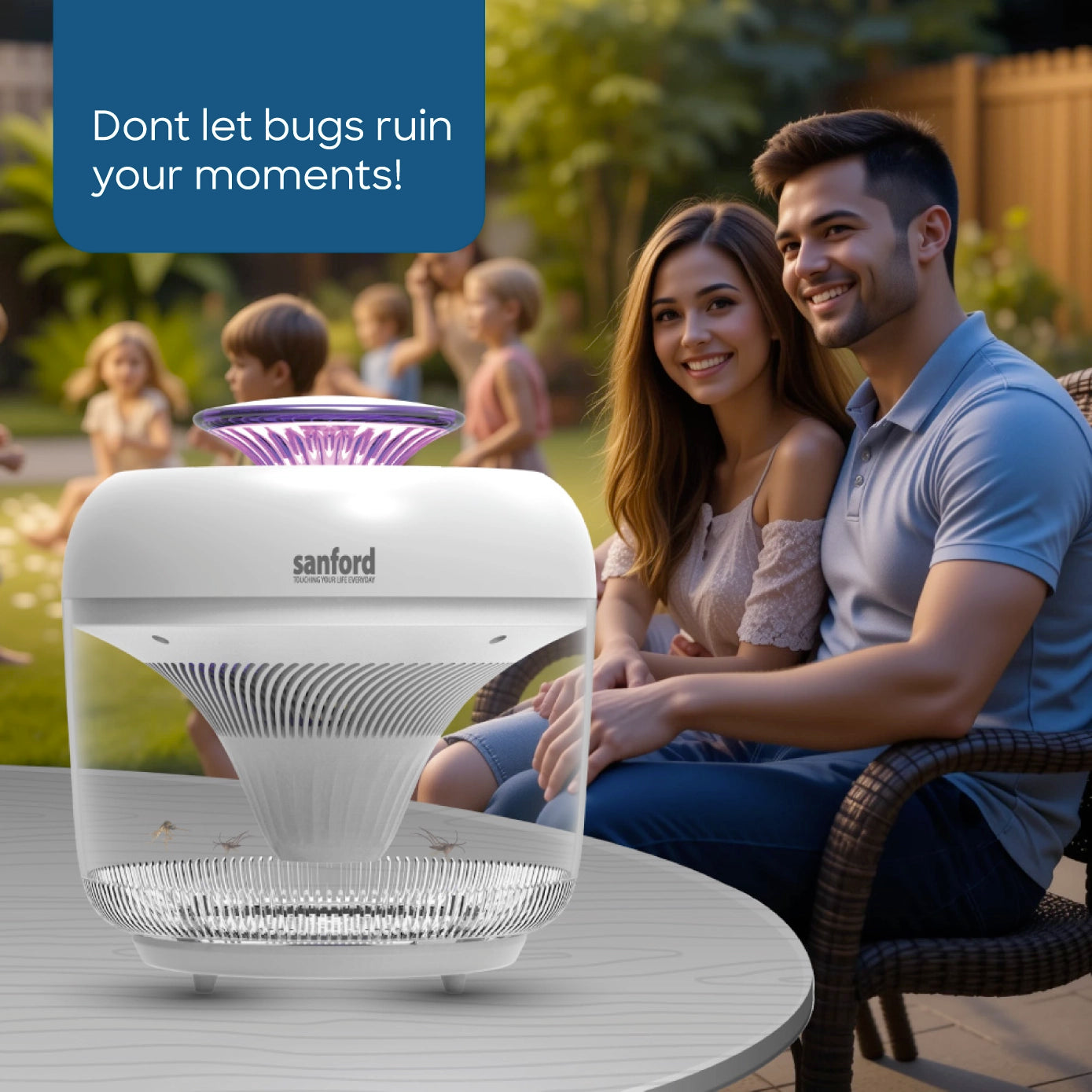 Sanford Mosquito Killer Trap USB LED Light for Indoor Insect Control – SF633MK