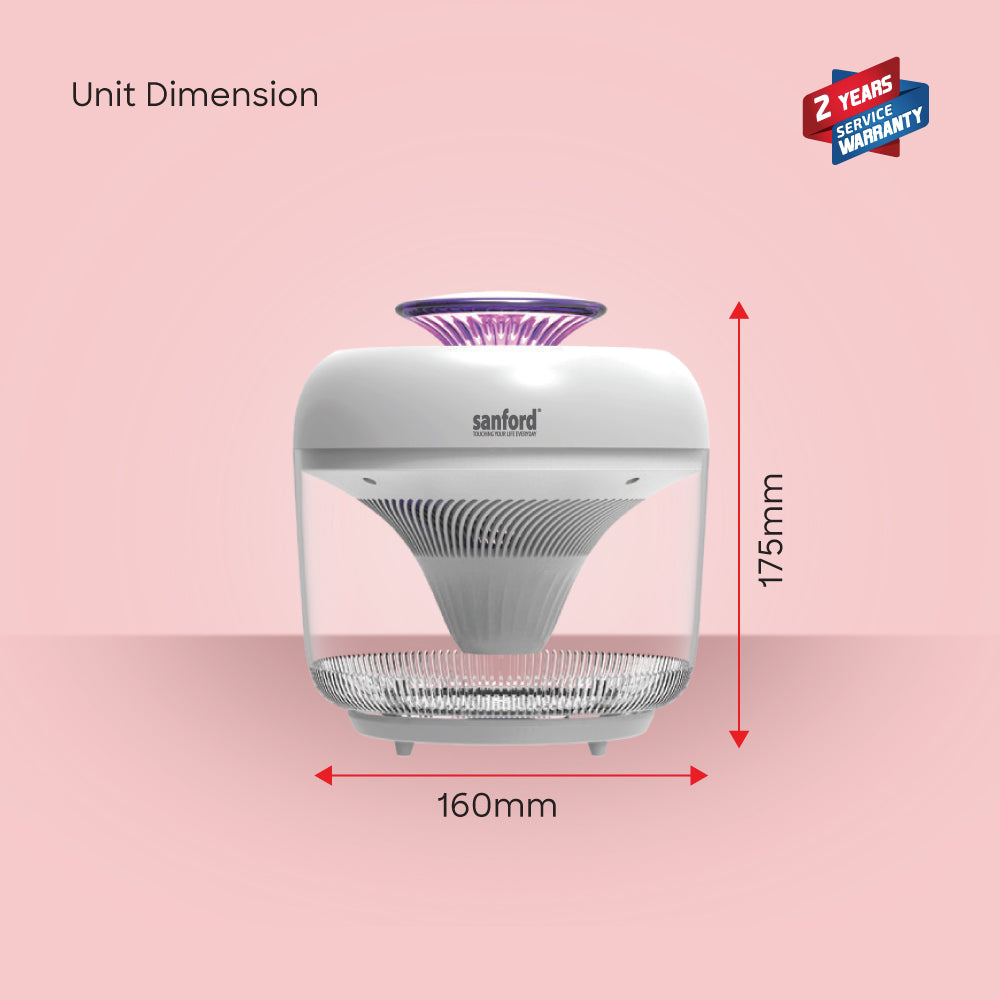 Sanford 360° Silent Mosquito Killer with USB Power and LED Light | SF633MK - Sanford India