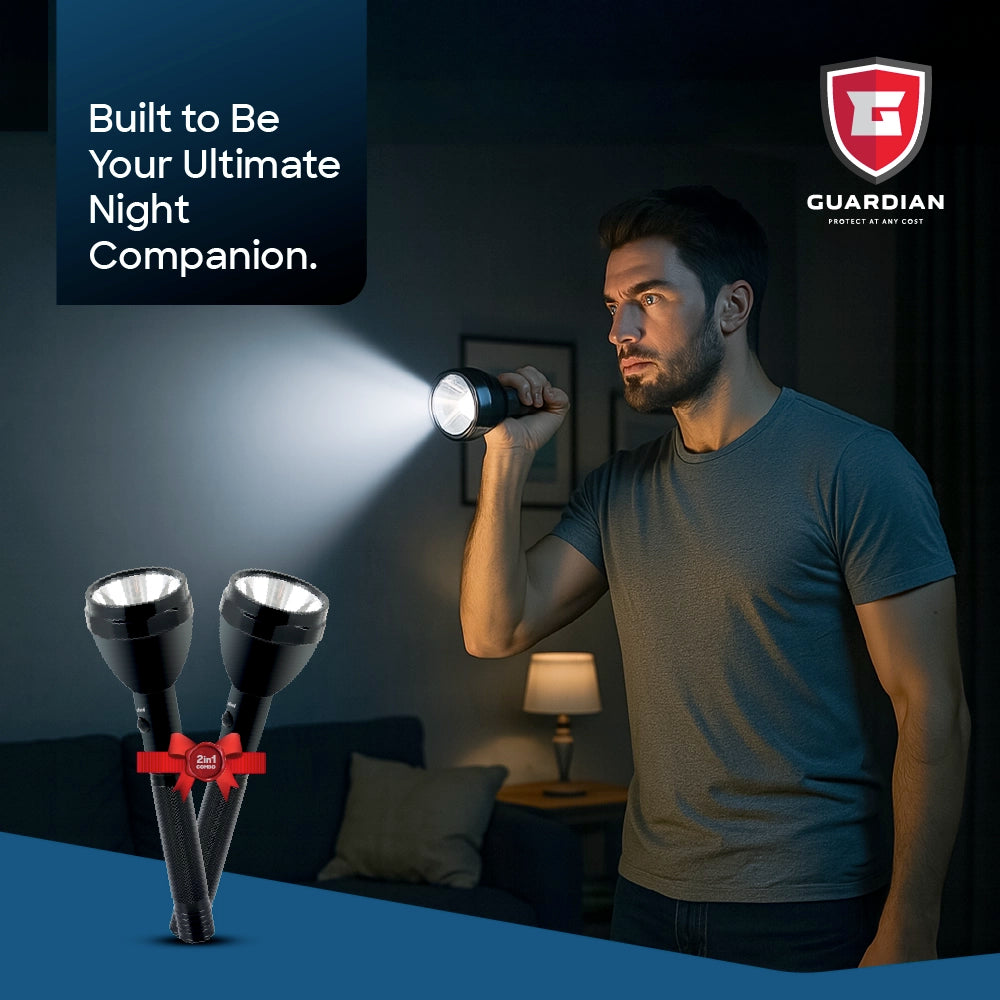 Sanford LED Flashlight Supernova Series 2600m Long-Range | SF6351SLC - Sanford India 