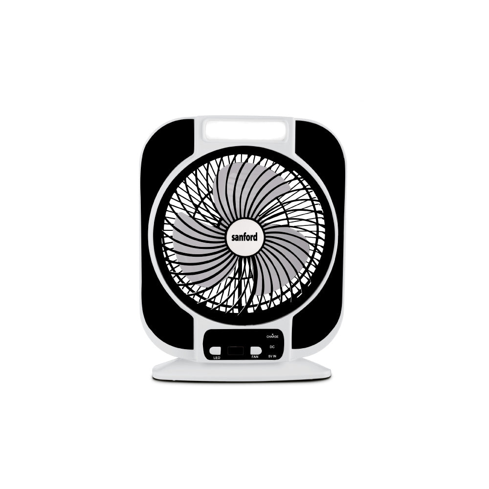 Sanford Rechargeable 7 Inch Table Fan with LED Light and USB Charging | SF6652RTF - Sanford India