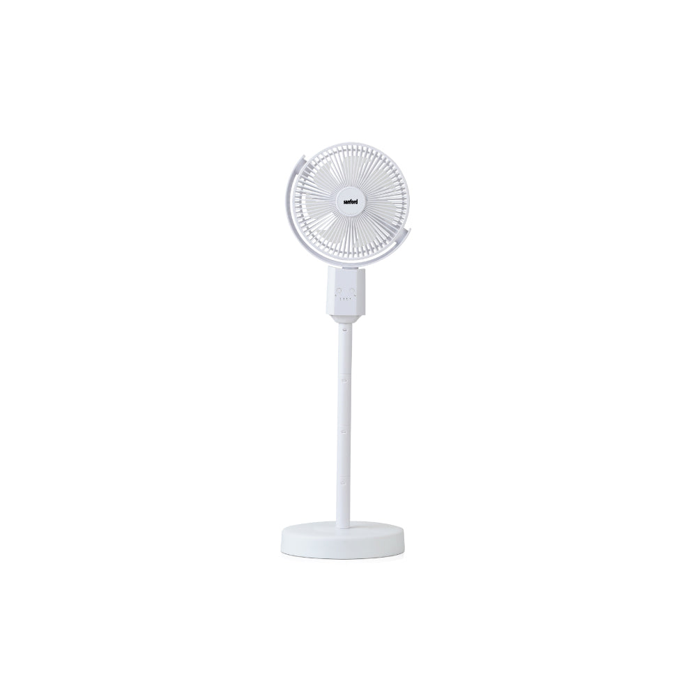 Sanford Rechargeable 10 Inch Stand Fan with 4 Speeds and USB-C Charging | SF6659RSFN - Sanford India