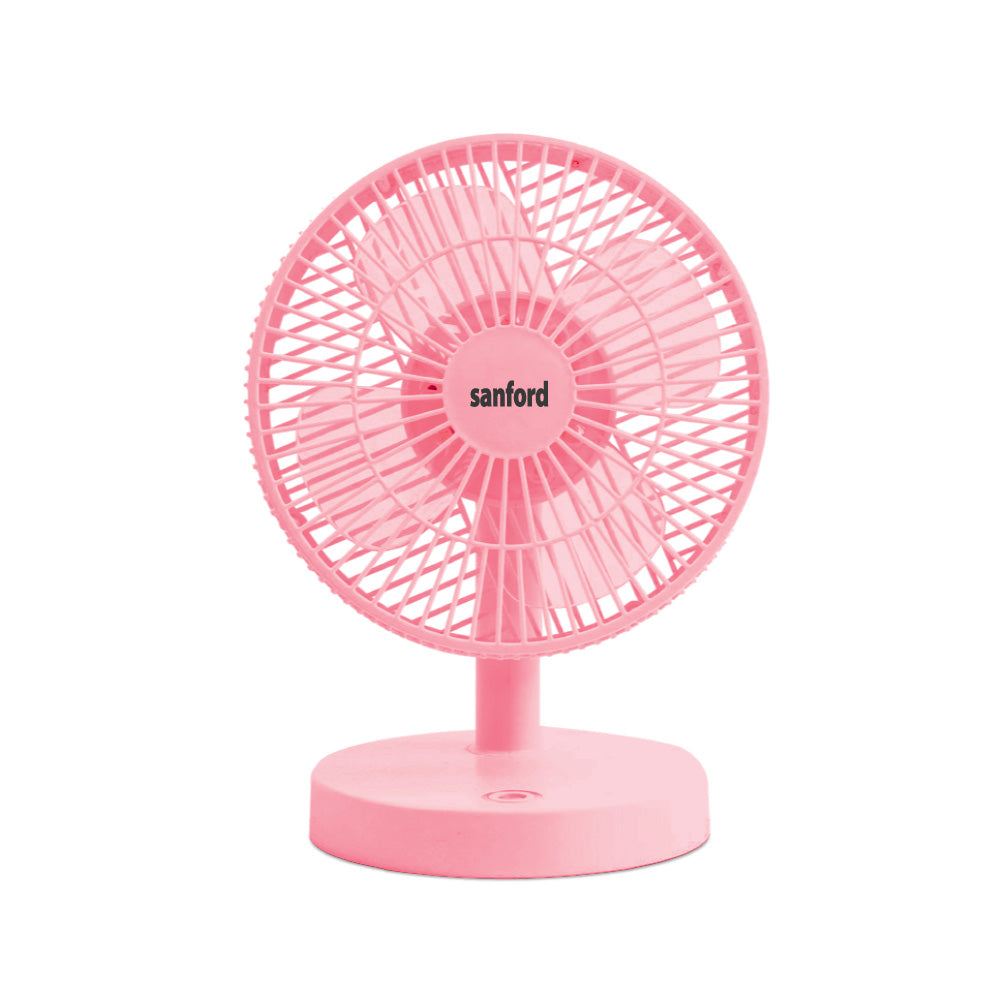 Sanford 7 Inch Rechargeable MultiFunctional Table Fan with 3 Speed | SF6668MFN - Sanford India