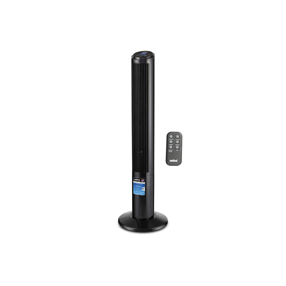 Sanford 40-Inch Tower Fan with Remote Control and LED Display | SF6701TRF - Sanford India