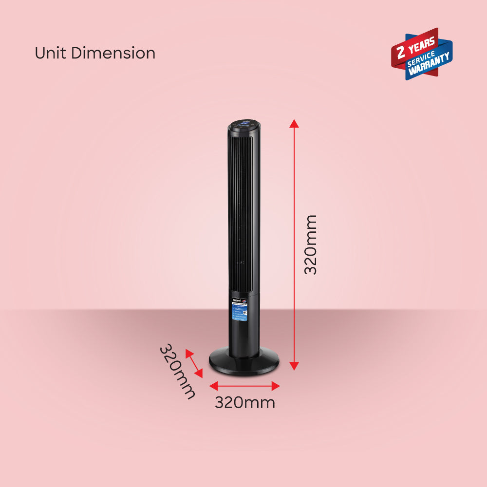Sanford 40-Inch Tower Fan with Remote Control and LED Display | SF6701TRF - Sanford India