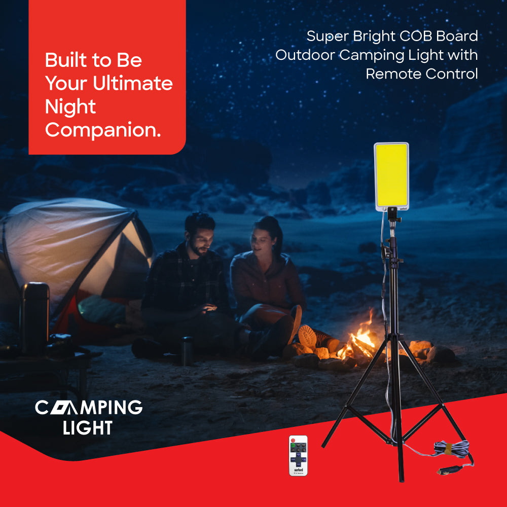 Sanford 1500W LED Camping Light with Telescopic Tripod and Remote | SF705CL - Sanford India