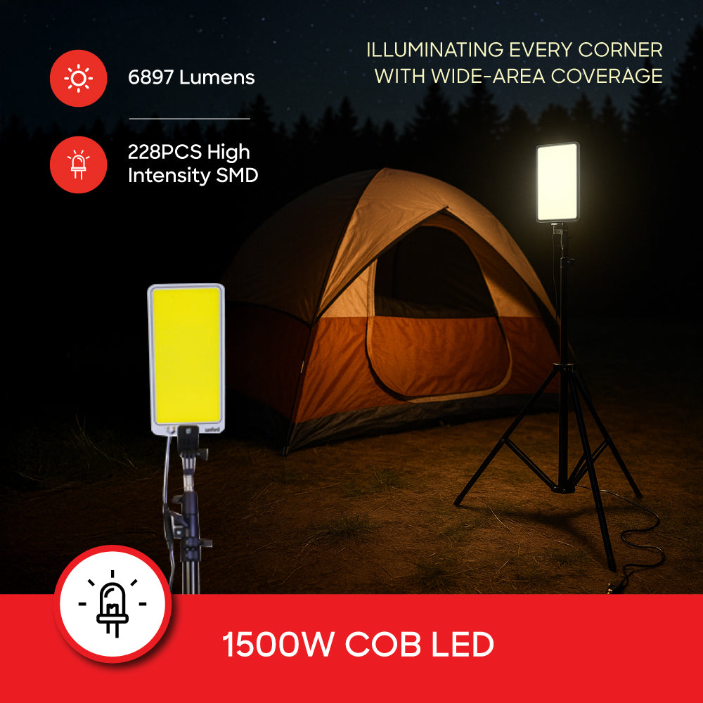 Sanford 1500W LED Camping Light with Telescopic Tripod and Remote | SF705CL - Sanford India