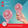 Sanford Rechargeable Hand Fan with USB Charging and 3 Speed Settings | SF936HFN - Sanford India