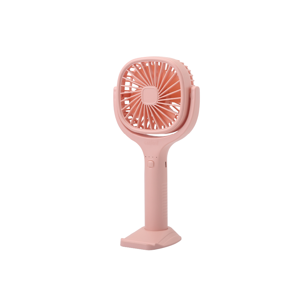 rechargeable hand fan mobile holder type c charging 3 speed sanford 9